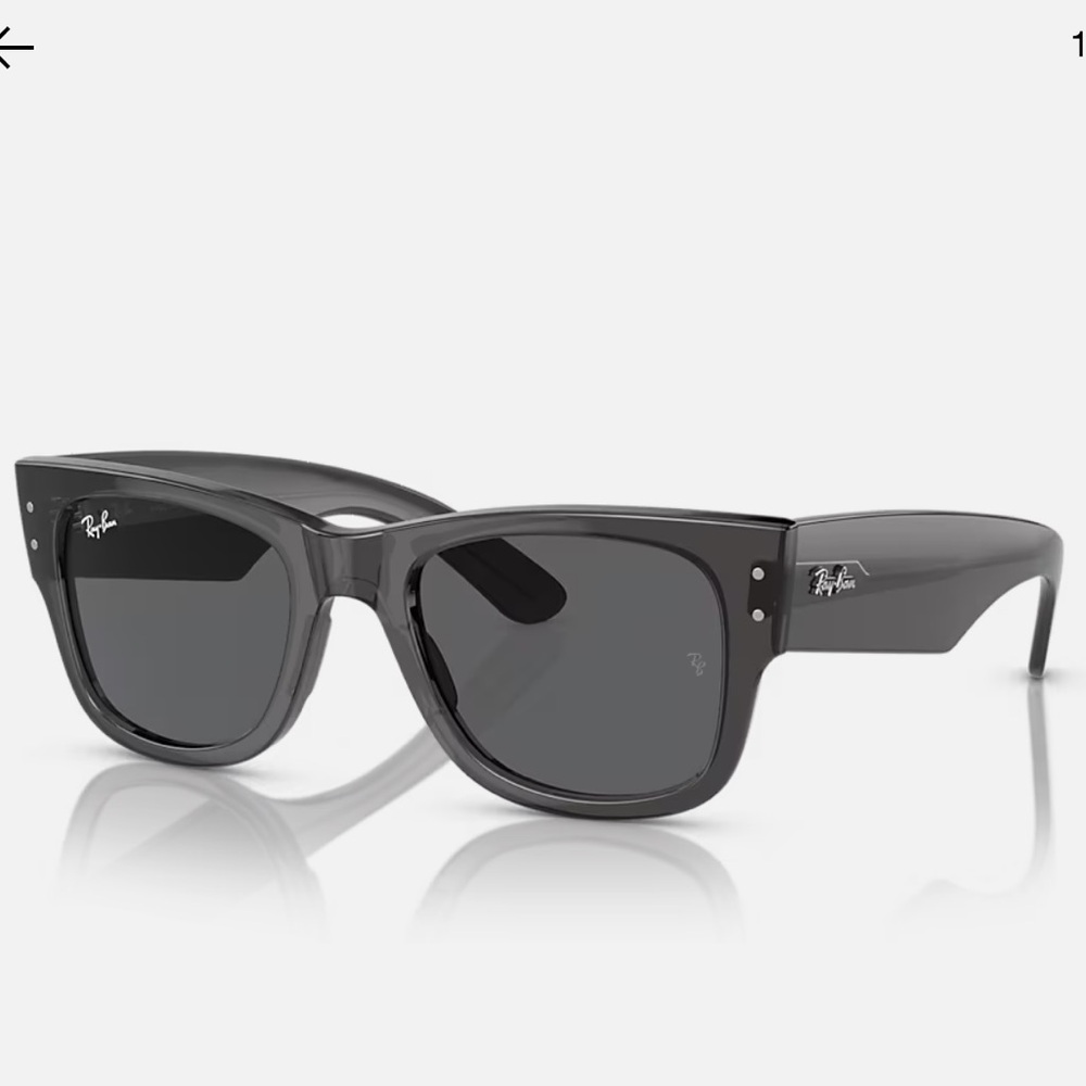 Ray-Ban RB0840S Mega Wayfarer Black/Grey